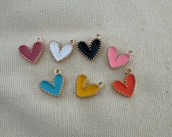 Additional charm or heart clasps