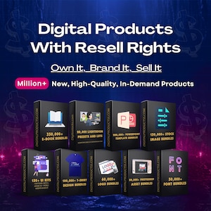 Digitale downloadkit | Bewerkbare canvassjablonen | Gedaan voor jou-bedrijfsbundel | E-boeken met wederverkooprechten | Marketingmiddelen en ontwerptools