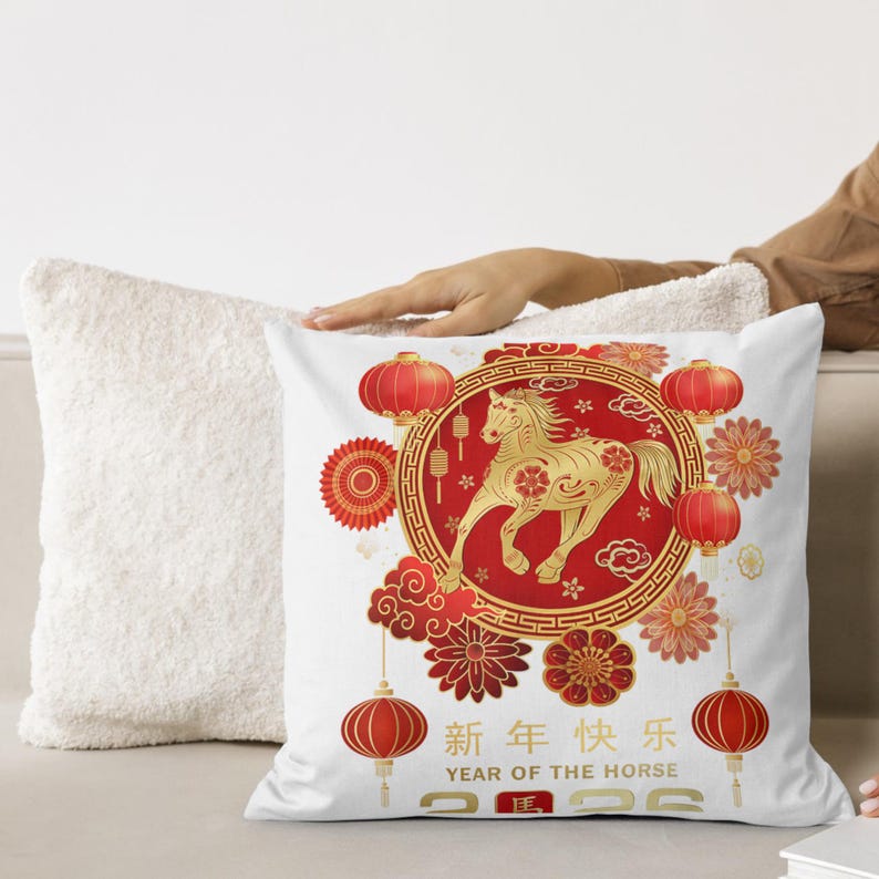 Year of the Horse 2026 PNG Bundle | Chinese New Year Clipart | Zodiac ...
