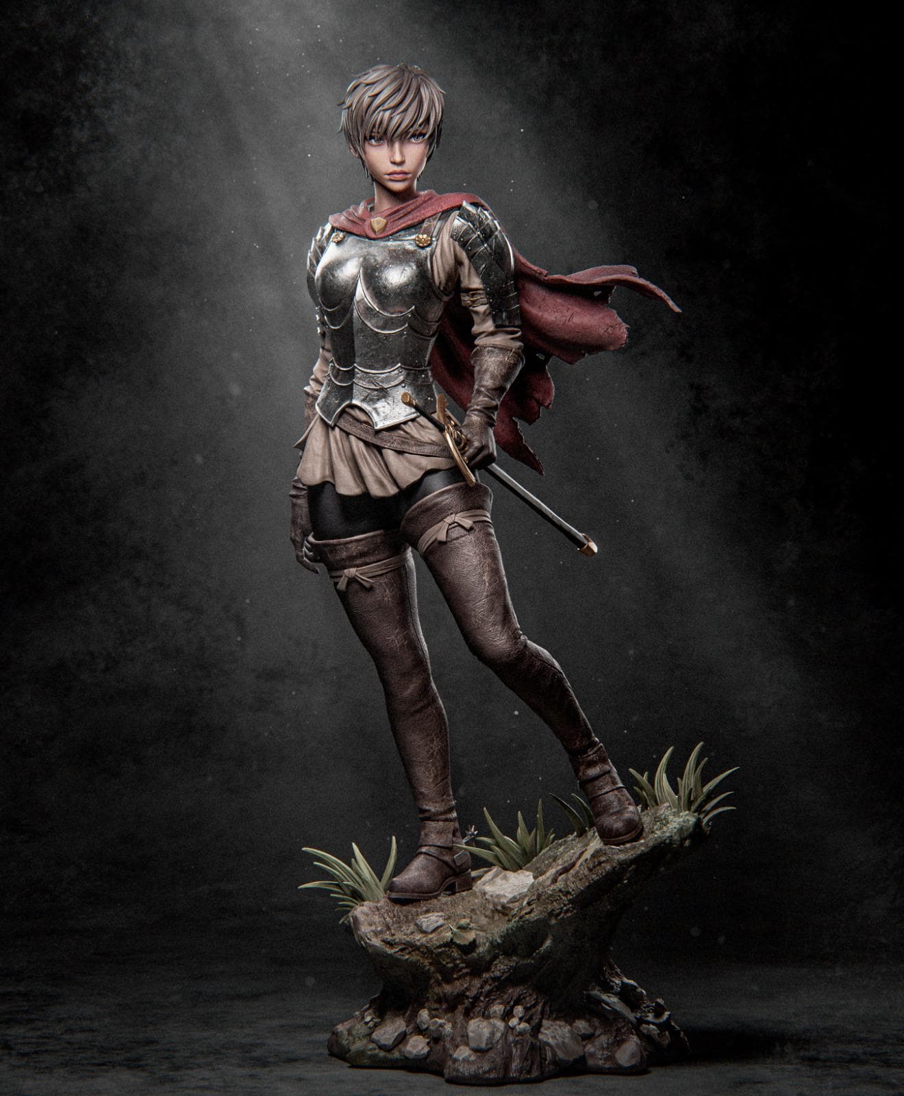 Casca 3D Model - Berserk - Etsy