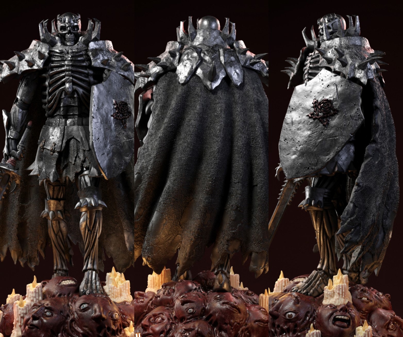 ベルセルク - 髑髏の騎士モデル - Etsy 日本