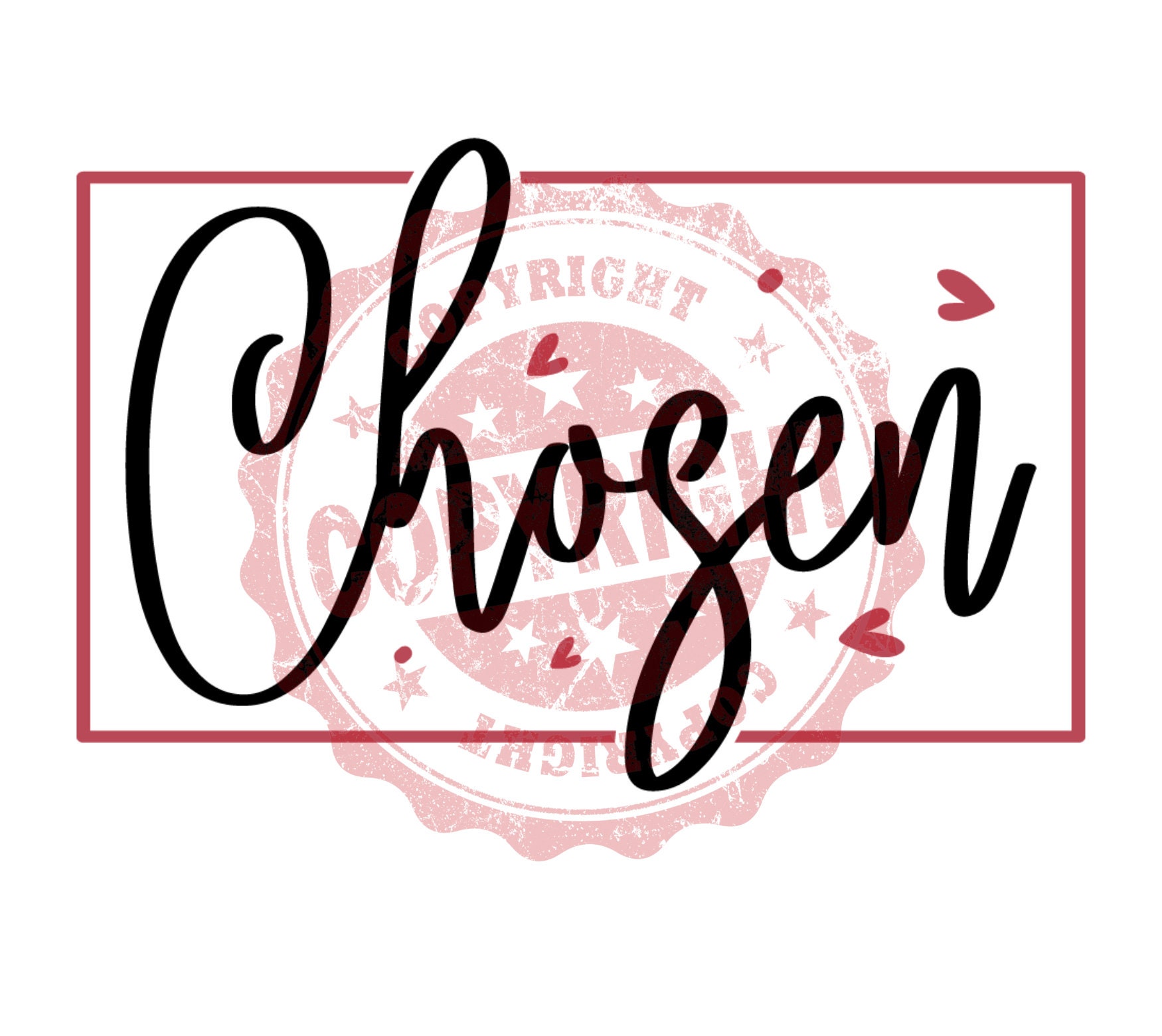Chosen Christian Woman Loved PNG - Etsy