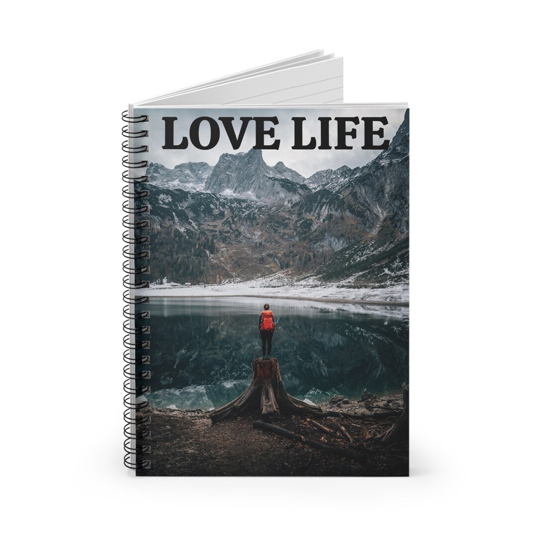 School or Office Spiral Notebook Spiral Notebook Ruled Line Etsy