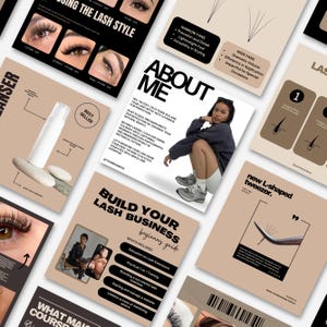 Lash Tech Artist Instagram Post| Lash Artist Instagram Template| Eyelashes Extension Posts| Esthetician Beauty Posts| Lash Tech Social Media