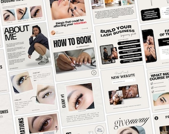 Lash Tech Instagram Post Lash Tech Social Media Lash Artist Instagram Template Lash Content Lash Templates Esthetician Lash Tech Posts
