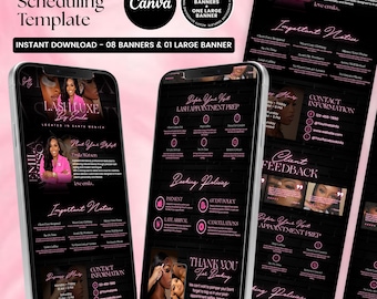 Esthetician Acuity Scheduling Templates, Acuity Booking Site Template, Esthetician Schedule, Acuity Esthetician, Esthetician Cards