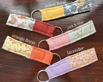 Handmade Patchwork Keychains (Summer Collection)