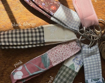 Handmade Patchwork Keychains