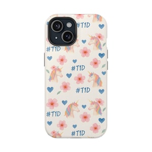 Unicorn Type 1 Diabetic Type One Diabetic Magnetic Tough Cases