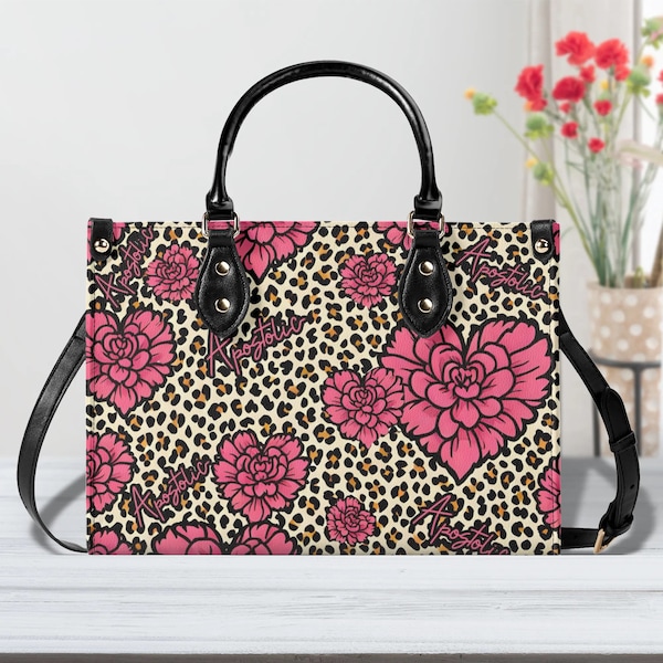 Apostolic Christian Purse roses Handbag leopard print