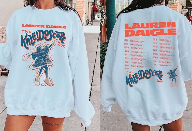 Vintage 2024 Lauren Daigle The Kaleidoscope Tour 2023-24 Sweatshirt