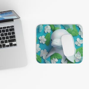 Mouse Pad, Fun Animal Desk Accessory, Unique Gift for Kids and Adults, Office Decor, Safari Themed Mouse Mat