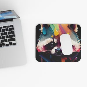 Mouse Pad, Fun Animal Desk Accessory, Unique Gift for Kids and Adults, Office Decor, Safari Themed Mouse Mat