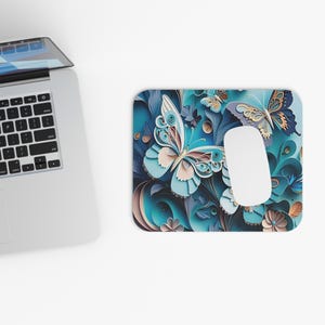 Mouse Pad, Fun Animal Desk Accessory, Unique Gift for Kids and Adults, Office Decor, Safari Themed Mouse Mat