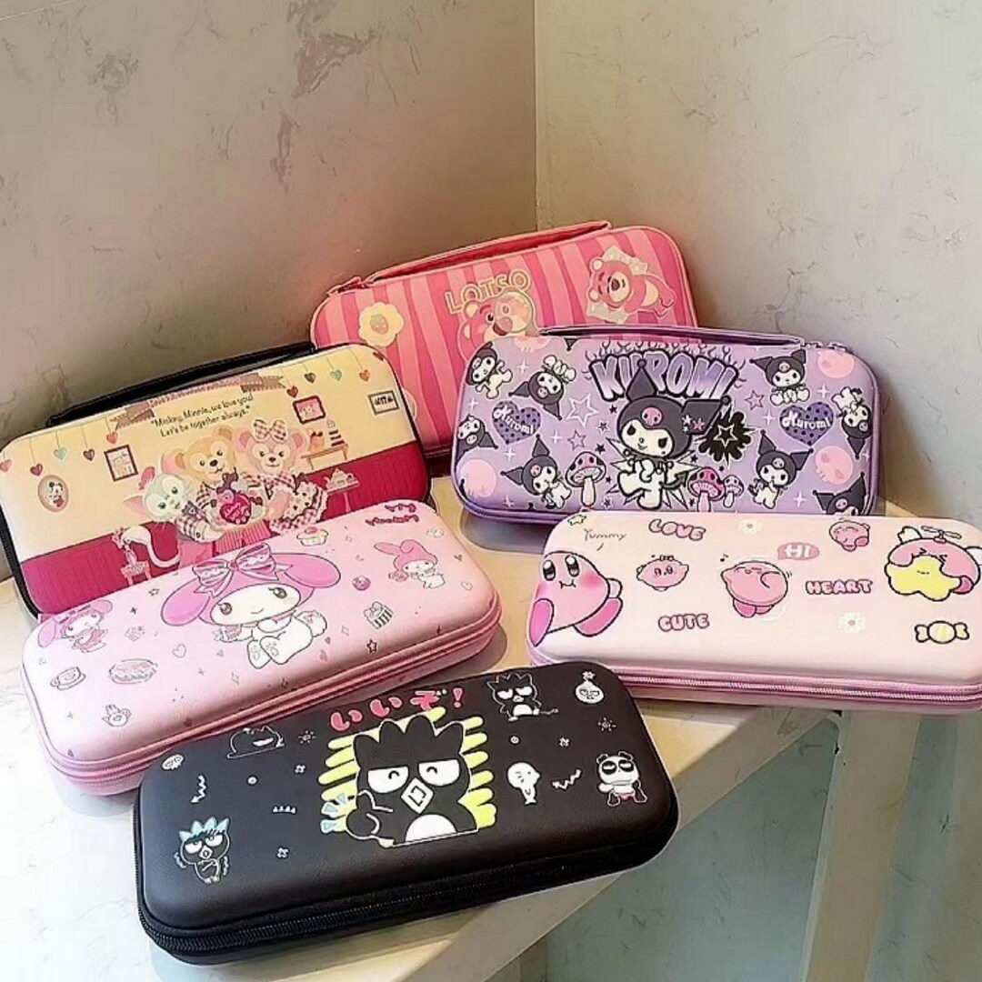 Nintendo Switch OLED NS Protective Carrying Case Shell Skin Cover Thumb ...