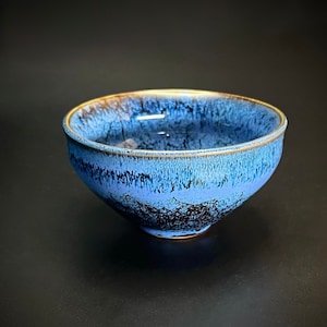 Tea Cup from Jingdezhen, Zen Blue