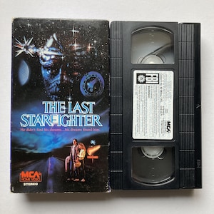 The Last Starfighter VHS Tape 80s Fantasy Sci-fi Cult
