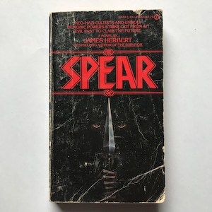 The Spear Paperback James Herbert 1980 70s 80s Occult Horror Thriller