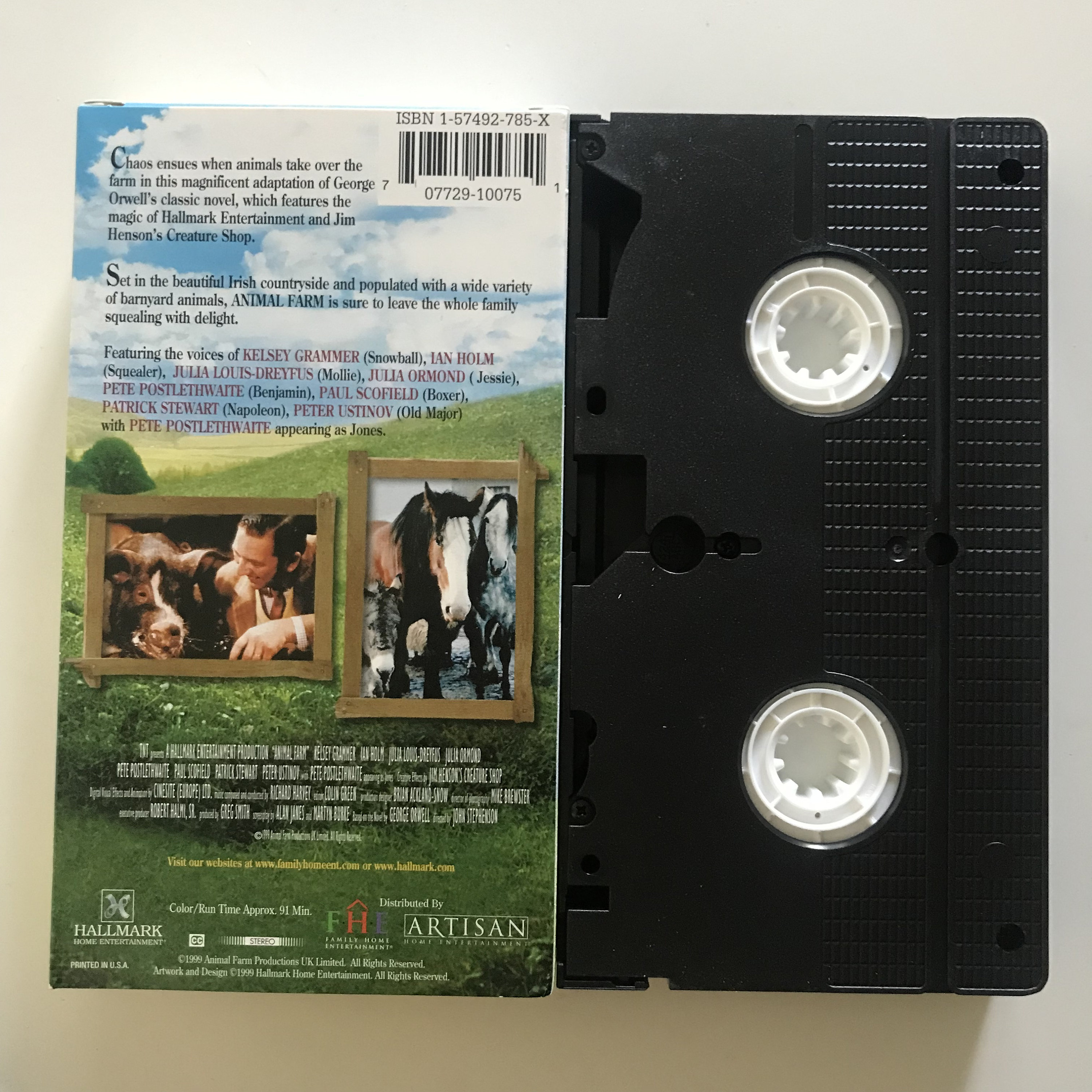 ビデオテープ アニマルファーム('99英)字幕吹き替え ビデオ