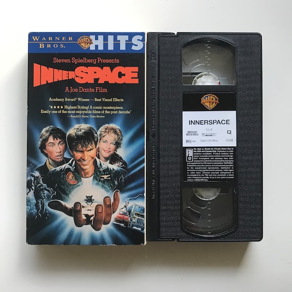 Innerspace VHS Tape Vintage Warner Bros 80s Adventure Film - Etsy