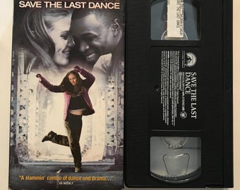 Save the Last Dance VHS Tape Julia Stiles Hip-hop MTV Y2K Gift - Etsy