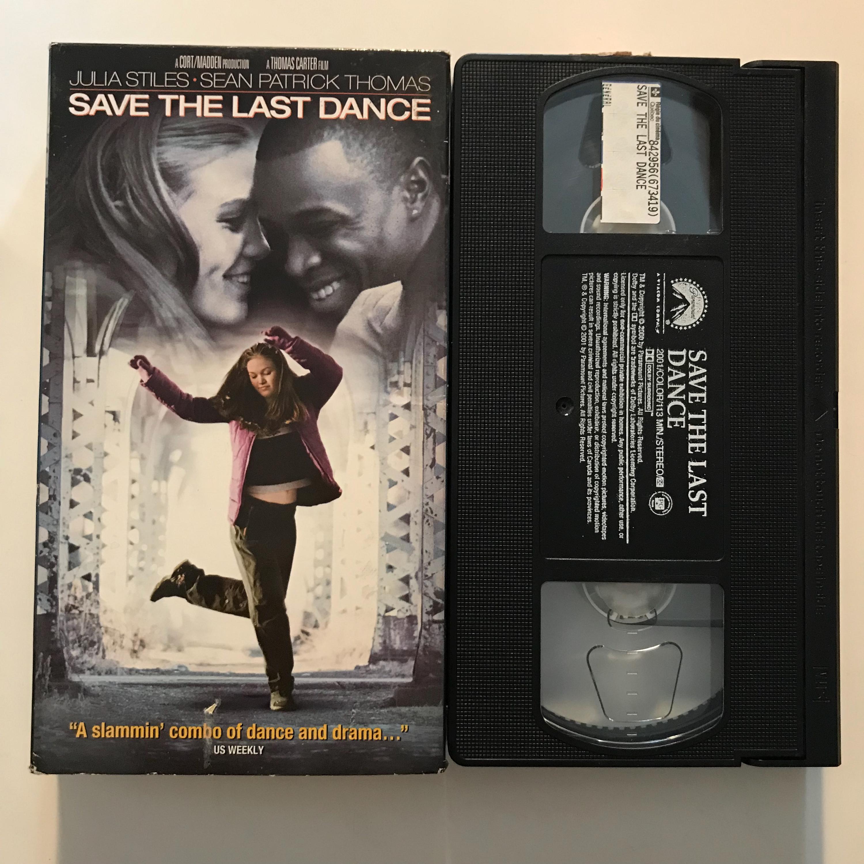 Save the Last Dance VHS Tape Julia Stiles Hip-hop MTV Y2K Gift - Etsy