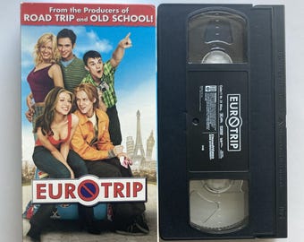 EuroTrip VHS Tape 2004 Raunchy Comedy