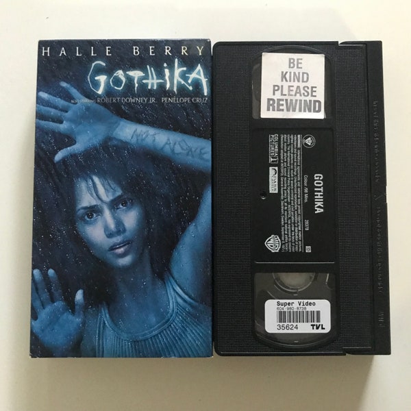 Gothika VHS Tape 2000s Horror Cult Halle Berry Ghost Story