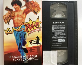 Kung Pow! Enter the Fist VHS Tape 2002 Martial Arts Spoof Comedy