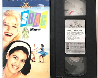 Shag The Movie VHS Tape 80s Teen Comedy Romance