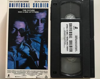割引 Tape VHS Soldier Universal 90s Dolph Damme Van Jean-claude アニメ