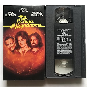 The China Syndrome VHS Tape 70s Jane Fonda Jack Lemmon Eco Thriller