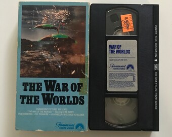 The War of The Worlds VHS Tape Original 1st Release 50s Sci-fi Classic