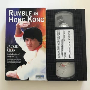 Rumble in Hong Kong VHS Tape Jackie Chan Martial Arts