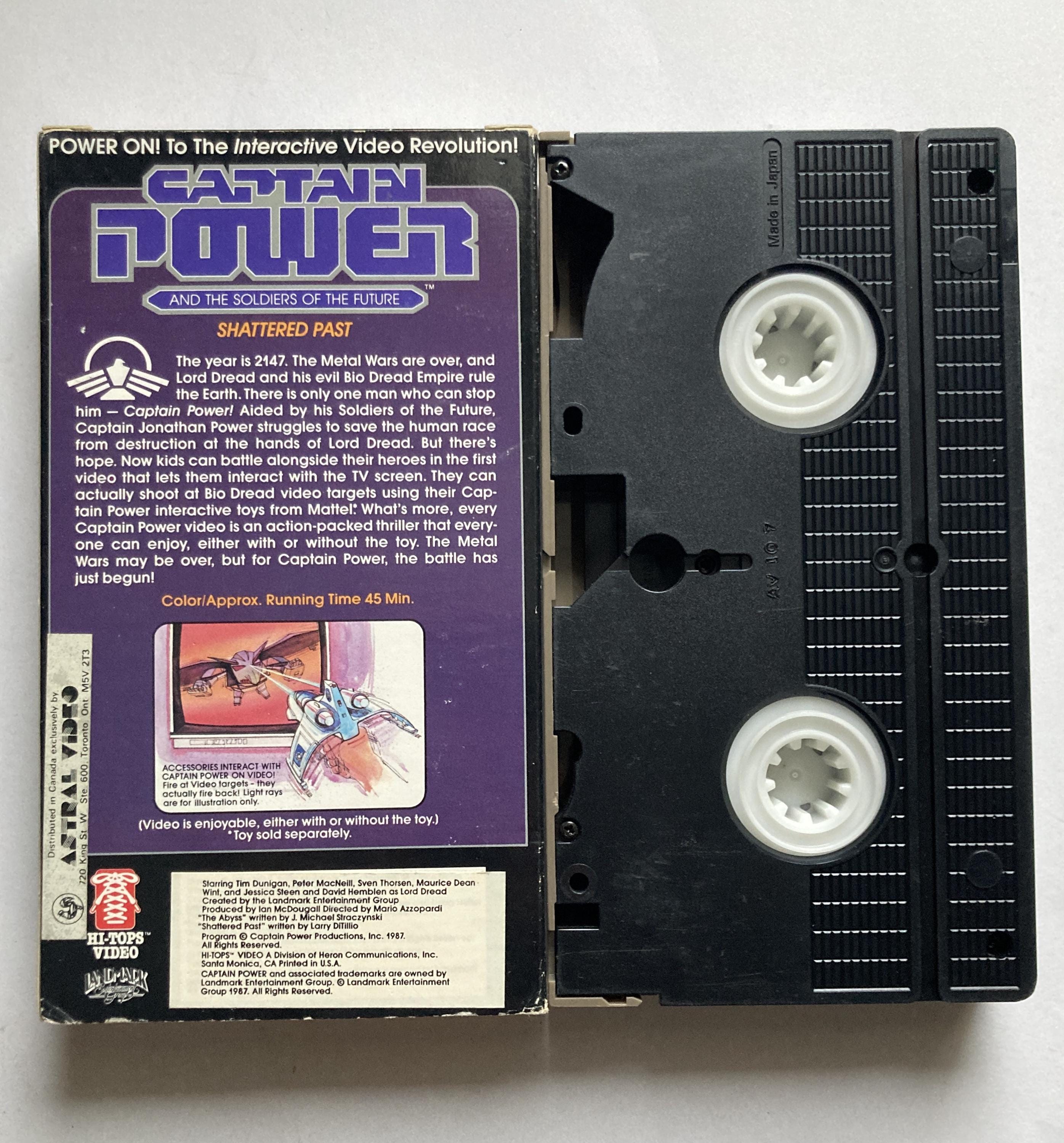 Captain Power and the Soldiers of the Future VHS Volume 1