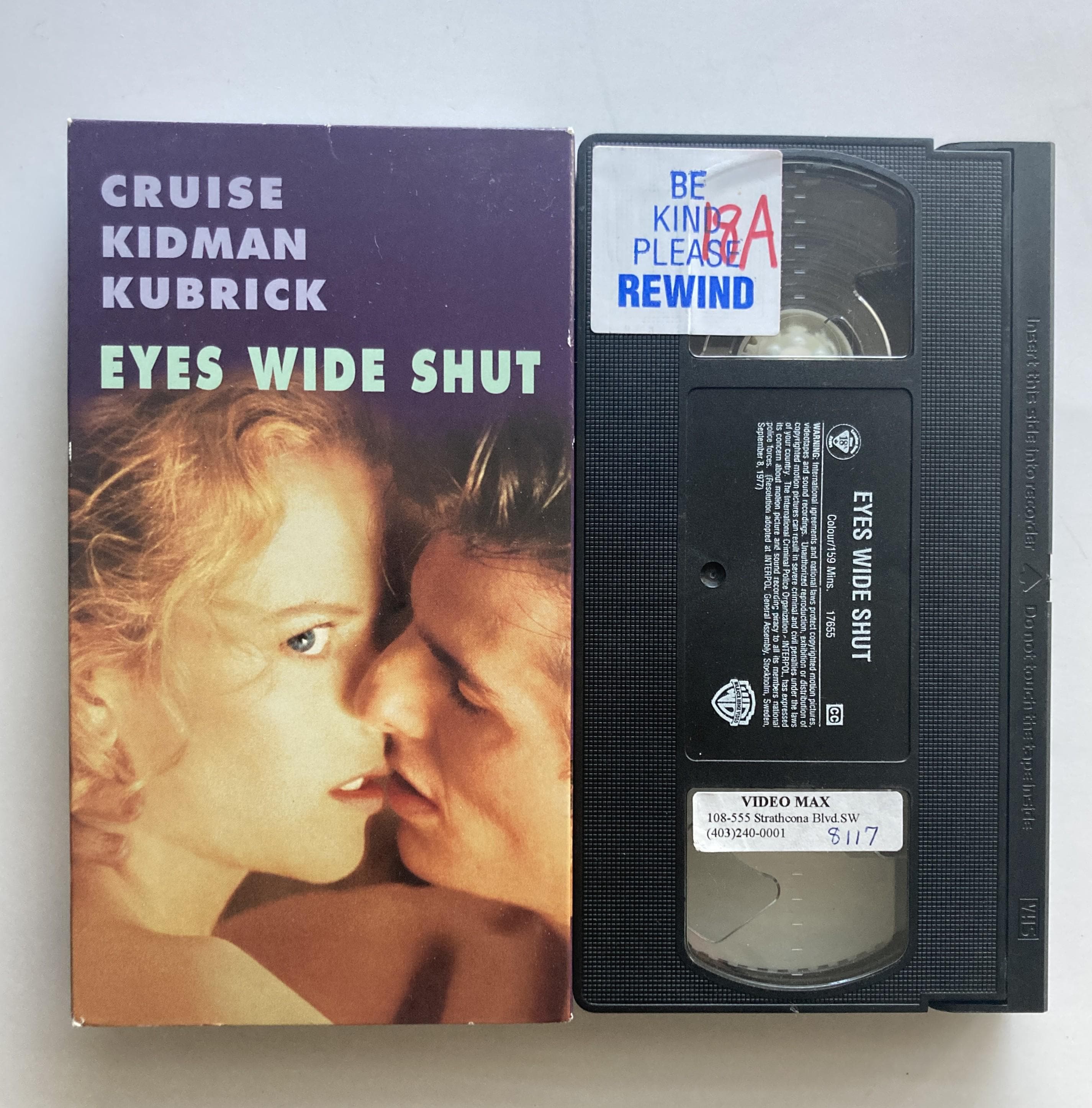 Eyes Wide Shut Vhs - Etsy
