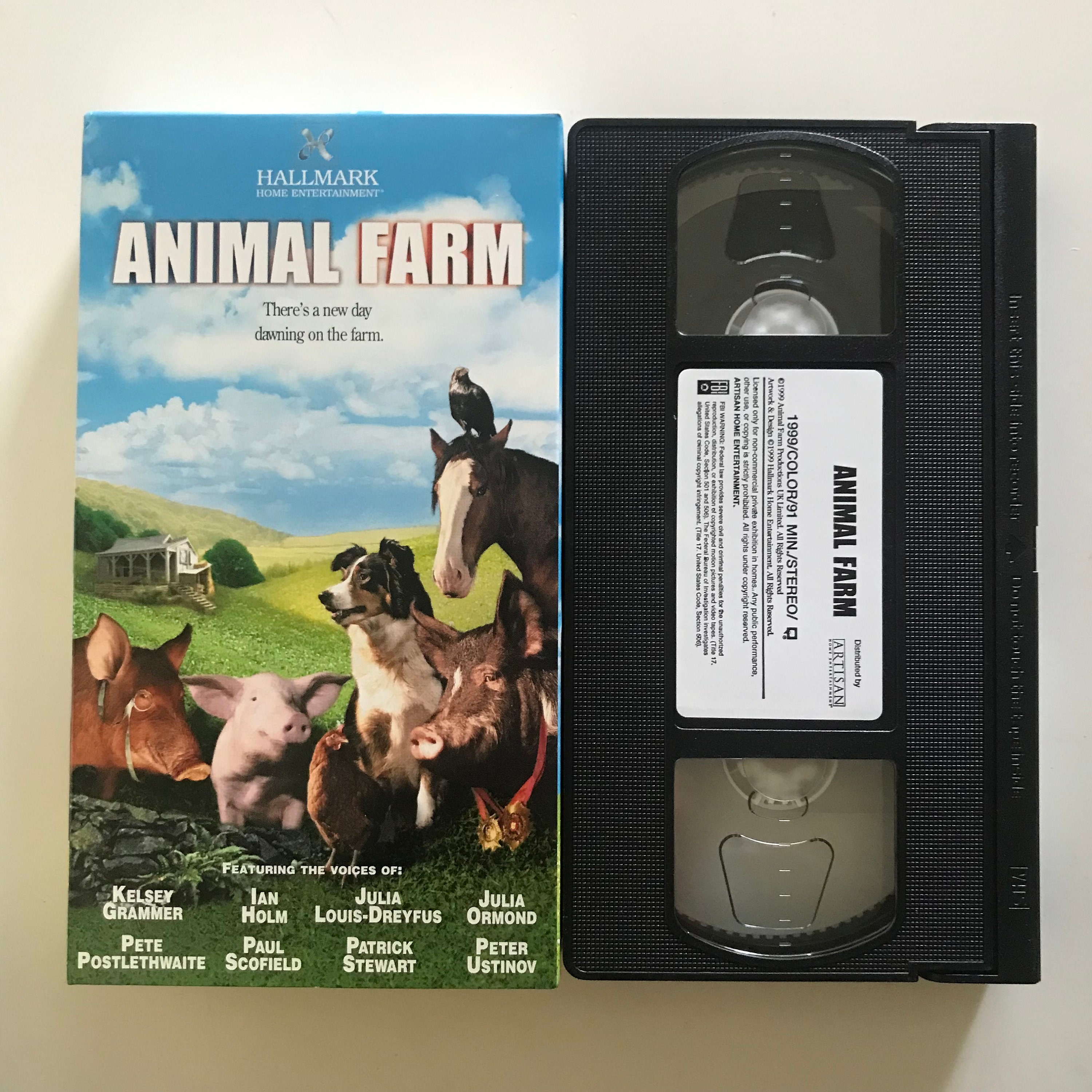 ビデオテープ　アニマルファーム('99英)字幕吹き替え ビデオテープ アニマルファーム('99英)字幕吹き替え Amazon.co