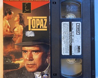 Topaz VHS Tape Alfred Hitchcock Collection 60s Espionage Thriller