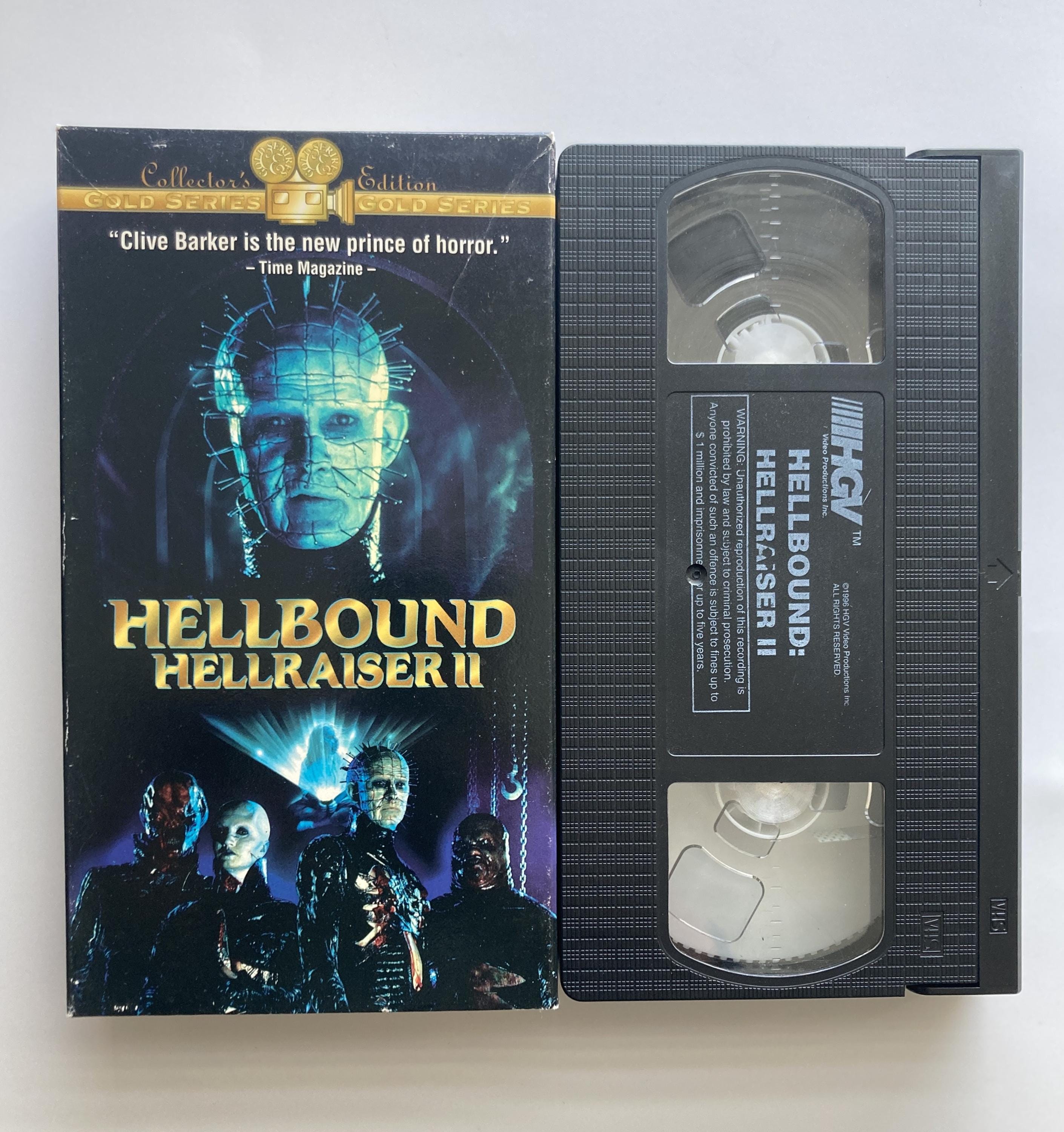 Hellraiser Vhs Tape - Etsy