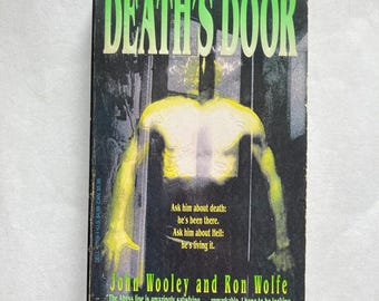 Death's Door Paperback John Wooley Ron Wolfe 1992 First Print Abyss Dell Horror Novel