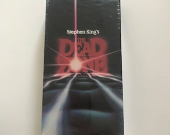 The Dead Zone VHS Tape 80s David Cronenberg Stephen King Horror - Factory Sealed!