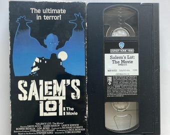 Salem's Lot The Movie VHS Tape 70s Horror Stephen King