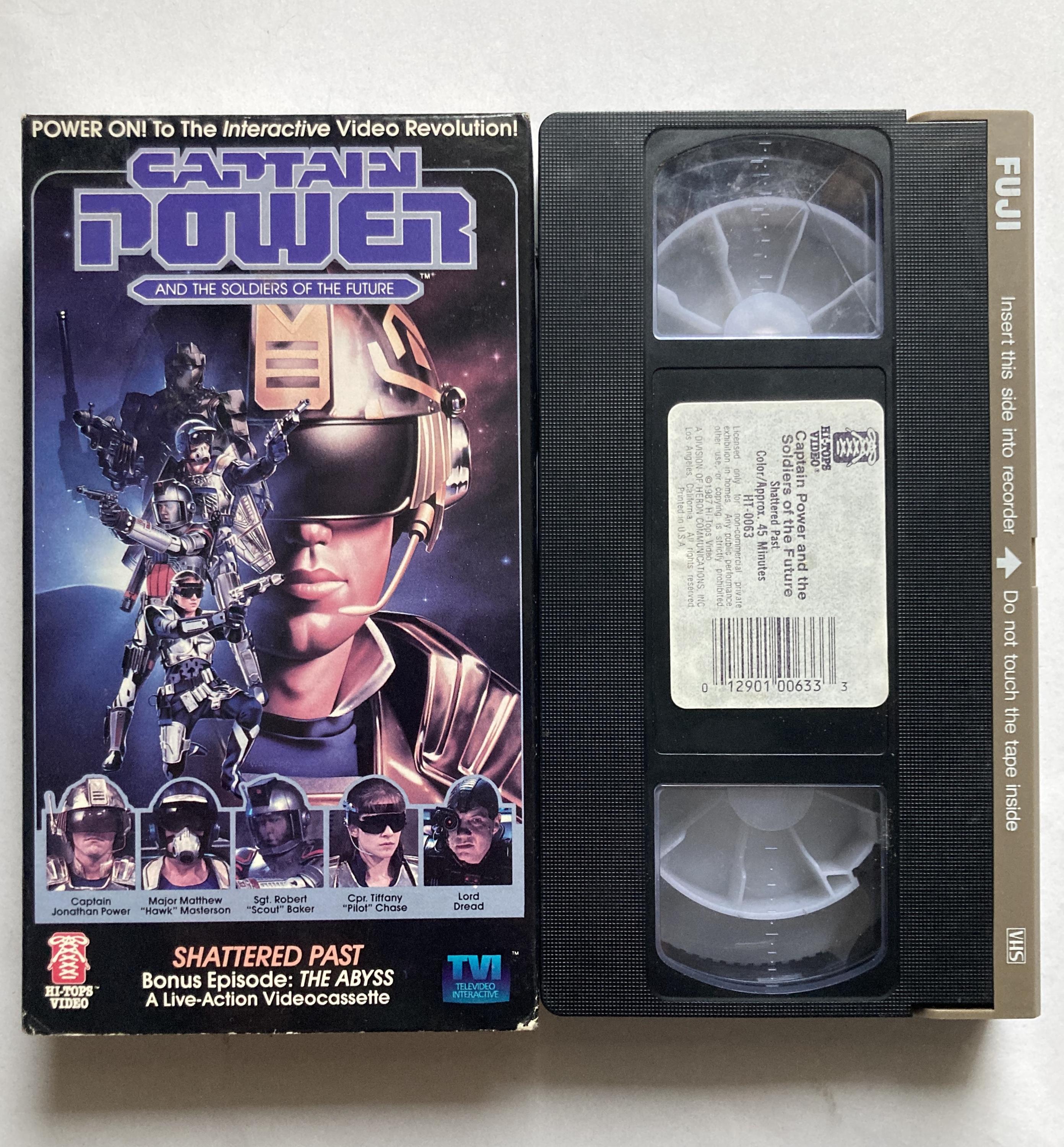 Captain Power and the Soldiers of the Future VHS Volume 1