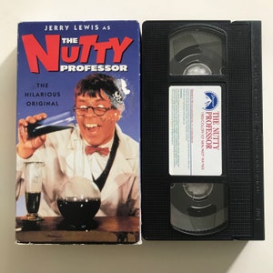 The Nutty Professor VHS Tape Original 60s Comedy Jerry Lewis