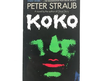 Vintage Koko Paperback Peter Straub 1989 Signet 80s Horror Suspense