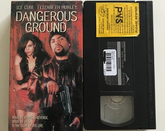 Dangerous Ground VHS Movie Vintage Ice Cube Elizabeth Hurley