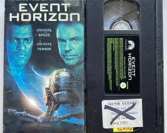 Event Horizon VHS Tape 90s Horror Science Fiction Sam Neill