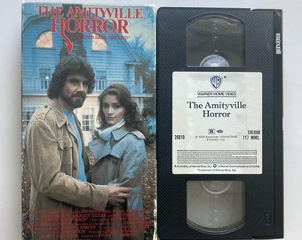 The Amityville Horror VHS Tape Original 70s Horror