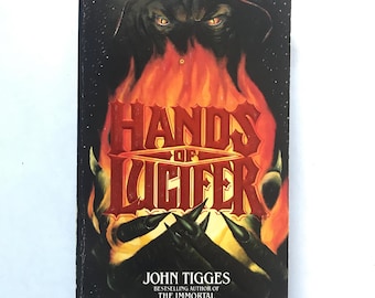 Hands of Lucifer Paperback John Tigges 1987 80s Horror Novel