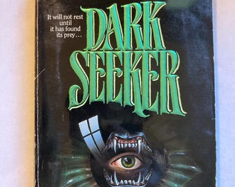 Dark Seeker Broché Jeter 1987, livre TOR d'horreur des années 80
